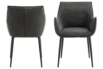 Crestlyn Lenestol - Grå - Møbler - Stoler - Spisestuestoler & kjøkkenstoler