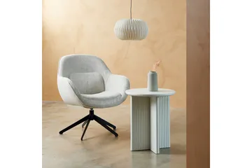 Cydnee Lenestol i Bouclé - Lys Beige - Møbler - Stoler - Lenestoler