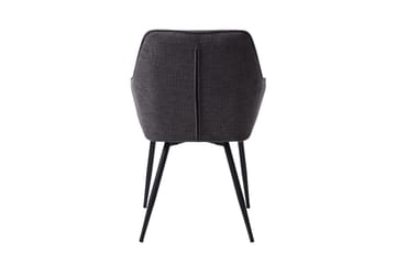 Cyndee Lenestol - Mørkegrå - Møbler - Stoler - Spisestuestoler & kjøkkenstoler