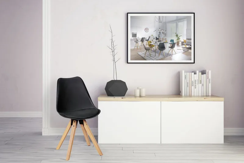 Dedhia Spisestol - Antrasitt - Møbler - Stoler - Spisestuestoler & kjøkkenstoler