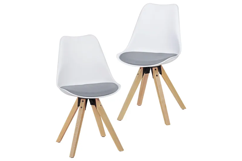 Dedhia Spisestol - Hvit - Møbler - Stoler - Spisestuestoler & kjøkkenstoler