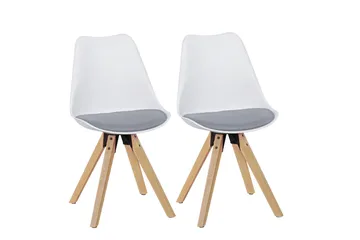 Dedhia Spisestol - Hvit - Møbler - Stoler - Spisestuestoler & kjøkkenstoler