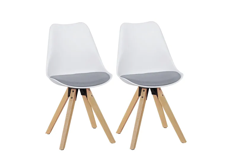 Dedhia Spisestol - Hvit - Møbler - Stoler - Spisestuestoler & kjøkkenstoler