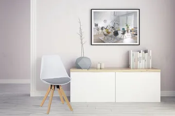 Dedhia Spisestol - Hvit - Møbler - Stoler - Spisestuestoler & kjøkkenstoler