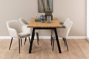 Delaplane Lenestol - Brun - Møbler - Stoler - Spisestuestoler & kjøkkenstoler