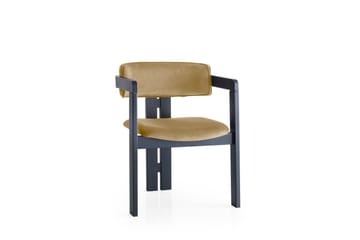 Diontae Lenestol - Svart/Taupe - Møbler - Stoler - Spisestuestoler & kjøkkenstoler