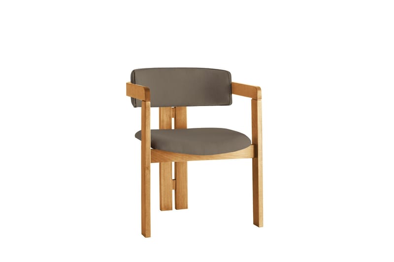 Dylana Lenestol - Eik/Brun - Møbler - Stoler - Spisestuestoler & kjøkkenstoler