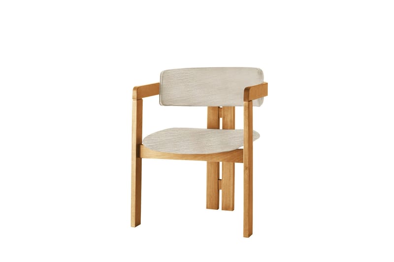 Dylana Lenestol, Lys grå/Eik