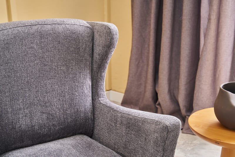 Edgara Lenestol - Grå - Møbler - Stoler - Lenestoler