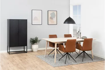 Edwuna Lenestol - Brun - Møbler - Stoler - Spisestuestoler & kjøkkenstoler