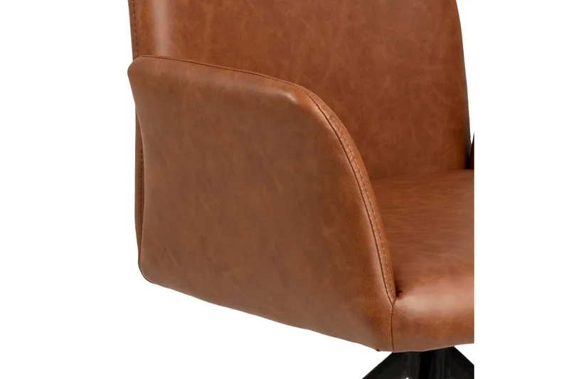 Edwuna Lenestol - Brun - Møbler - Stoler - Spisestuestoler & kjøkkenstoler