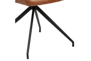 Edwuna Lenestol - Brun - Møbler - Stoler - Spisestuestoler & kjøkkenstoler