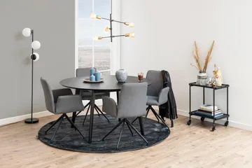 Edwuna Lenestol - Grå - Møbler - Stoler - Spisestuestoler & kjøkkenstoler