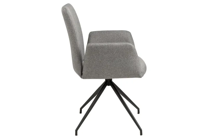 Edwuna Lenestol - Grå - Møbler - Stoler - Spisestuestoler & kjøkkenstoler