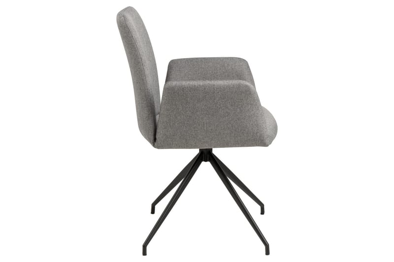 Edwuna Lenestol - Grå - Møbler - Stoler - Spisestuestoler & kjøkkenstoler