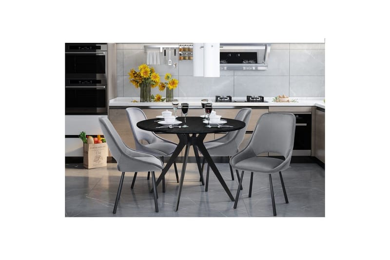 Eliza Spisestol - Grå - Møbler - Stoler - Spisestuestoler & kjøkkenstoler