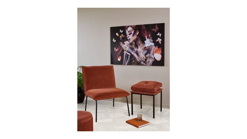 Eloy pall 43 cm - Rust - Møbler - Stoler - Krakk