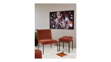 Eloy pall 43 cm - Rust - Møbler - Stoler - Krakk