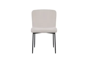 Elsie Spisestol Fløyel - Beige - Møbler - Stoler - Spisestuestoler & kjøkkenstoler