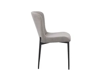 Elsie Spisestol - Lys grå - Møbler - Stoler - Spisestuestoler & kjøkkenstoler