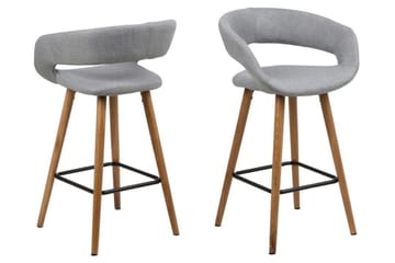 Elsita Barkrakk 89 cm - Grå - Møbler - Stoler - Barstol