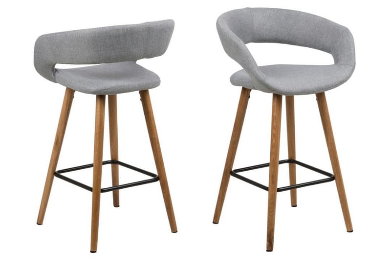 Elsita Barkrakk 89 cm - Grå - Møbler - Stoler - Barstol