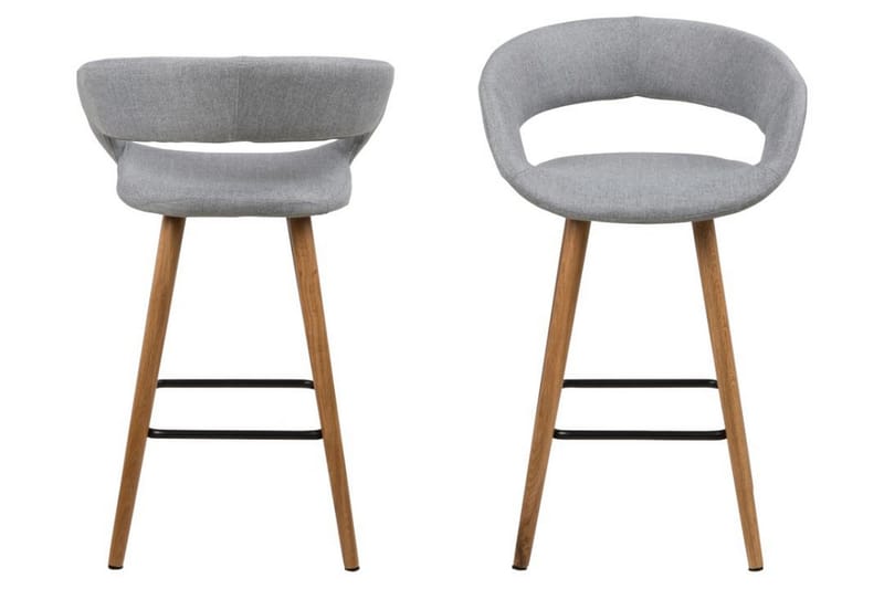 Elsita Barkrakk 89 cm - Grå - Møbler - Stoler - Barstol