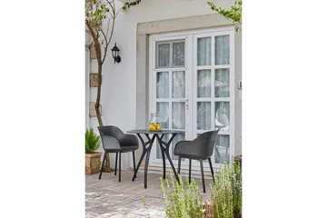 Elyon Lenestol - Antrasitt - Møbler - Stoler - Spisestuestoler & kjøkkenstoler