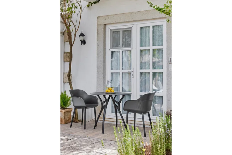 Elyon Lenestol - Antrasitt - Møbler - Stoler - Spisestuestoler & kjøkkenstoler