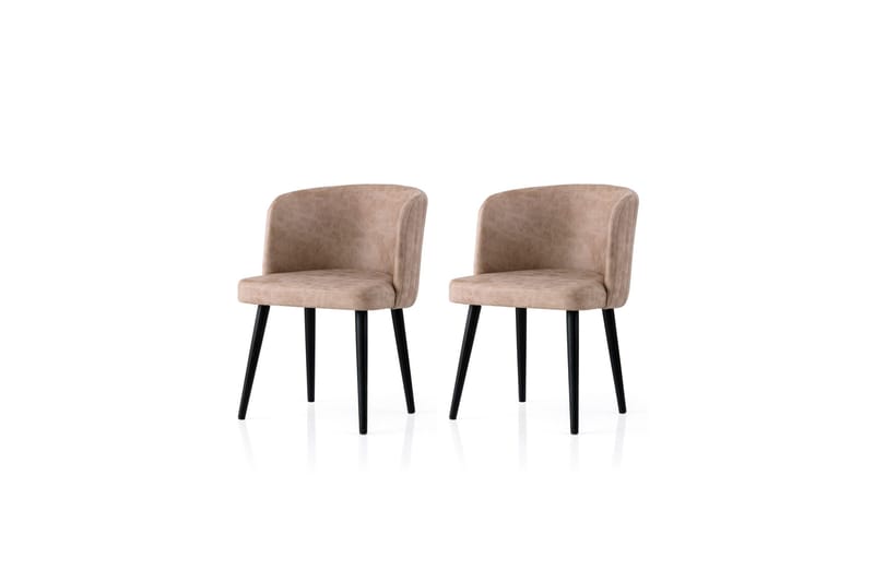 Errol Spisestol, Svart/Beige