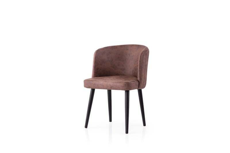 Errol Spisestol - Svart/Brun - Møbler - Stoler - Spisestuestoler & kjøkkenstoler
