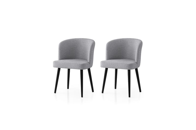 Errol Spisestol, Svart/Lys grå