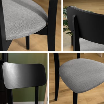 Esher spisestol - hvit, grå - Møbler - Stoler - Spisestuestoler & kjøkkenstoler