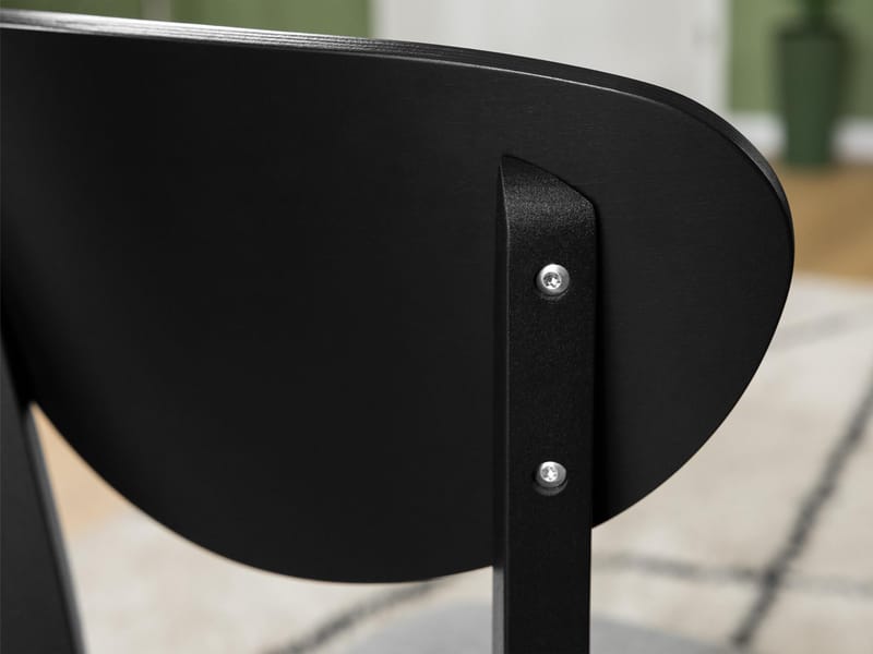 Esher spisestol - hvit, grå - Møbler - Stoler - Spisestuestoler & kjøkkenstoler