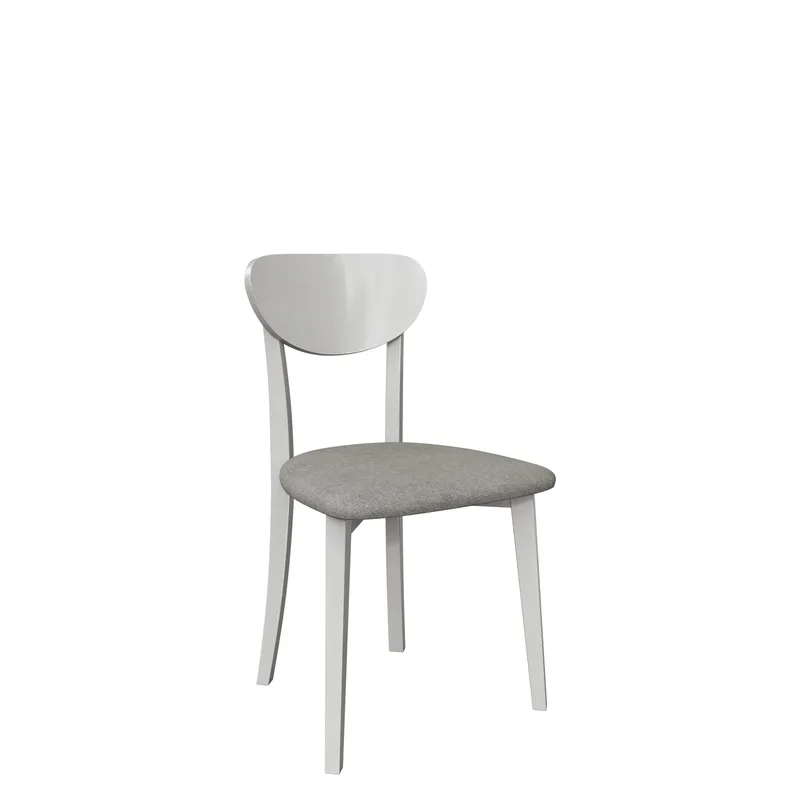 Esher spisestol, hvit, grå