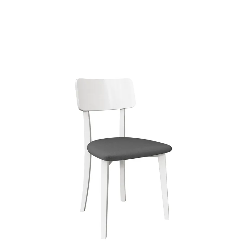 Esher spisestol, hvit, grå