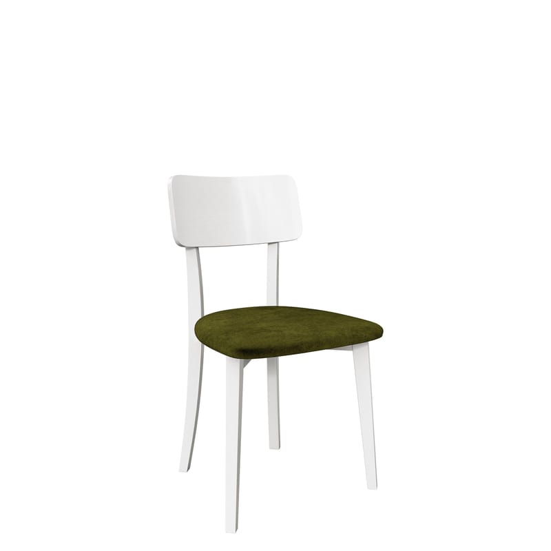 Esher spisestol, hvit/grønn