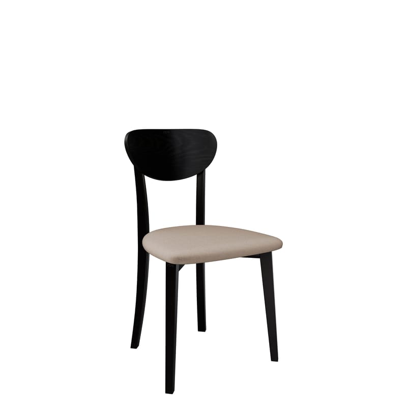 Esher spisestol, svart, beige