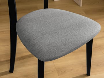 Esher spisestol - svart, beige - Møbler - Stoler - Spisestuestoler & kjøkkenstoler