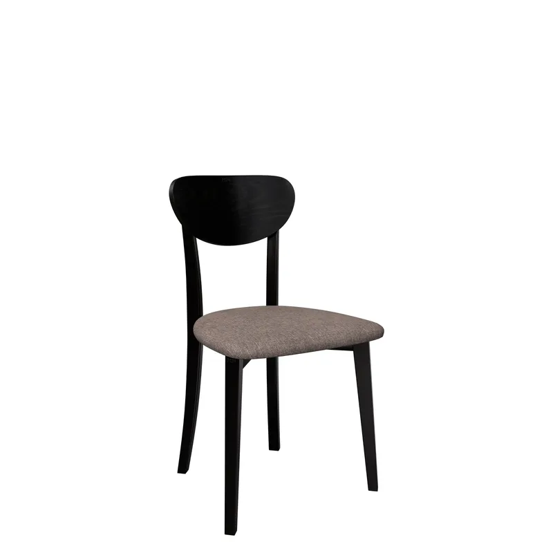 Esher spisestol, svart, brun