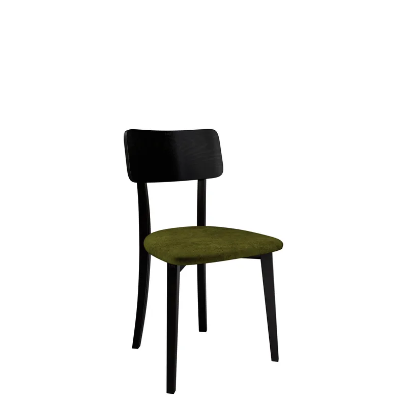 Esher spisestol, svart/grønn