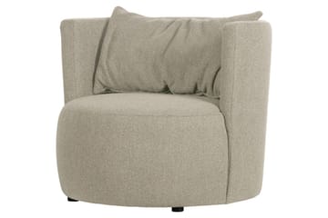 Explore Rund Lenestol i Bouclé - Beige - Møbler - Stoler - Lenestoler