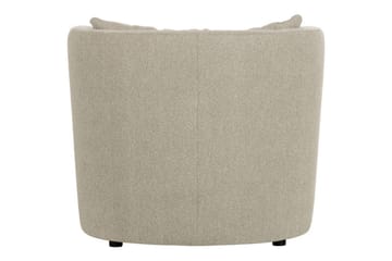 Explore Rund Lenestol i Bouclé - Beige - Møbler - Stoler - Lenestoler