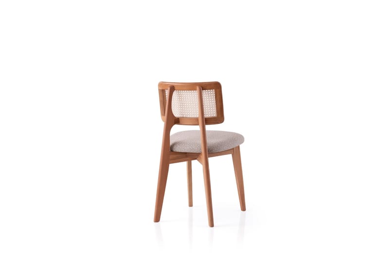 Eyla Spisestol - Eik/Lys grå - Møbler - Stoler - Spisestuestoler & kjøkkenstoler