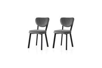 Ezzie Spisestol - Svart/Antrasitt - Møbler - Stoler - Spisestuestoler & kjøkkenstoler