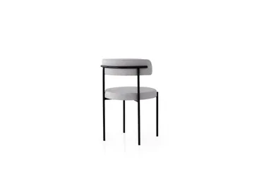 Faria Spisestol - Svart/Grå - Møbler - Stoler - Spisestuestoler & kjøkkenstoler