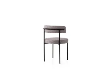 Faria Spisestol - Svart/Grå - Møbler - Stoler - Spisestuestoler & kjøkkenstoler