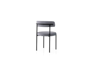 Faria Spisestol - Svart/Mørkegrå - Møbler - Stoler - Spisestuestoler & kjøkkenstoler