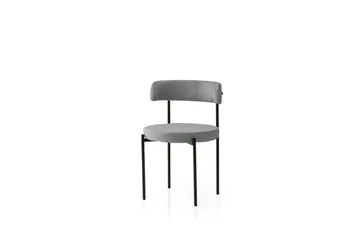 Faria Spisestol - Svart/Mørkegrå - Møbler - Stoler - Spisestuestoler & kjøkkenstoler