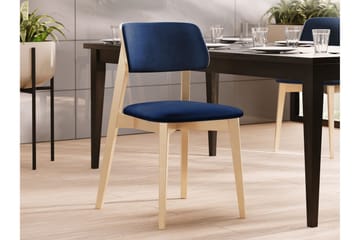 Ferrara Spisestol - Blå/Beige - Møbler - Stoler - Spisestuestoler & kjøkkenstoler